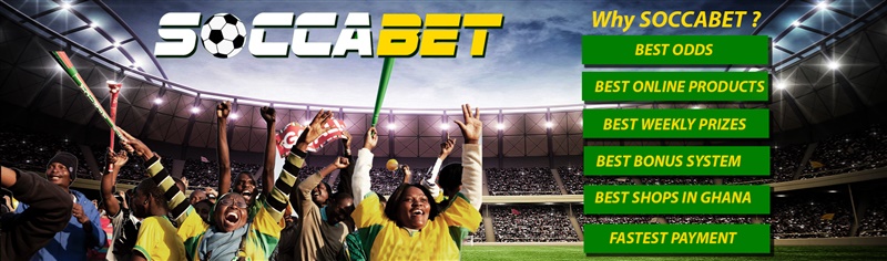 Soccabet bookmaker in Ghana