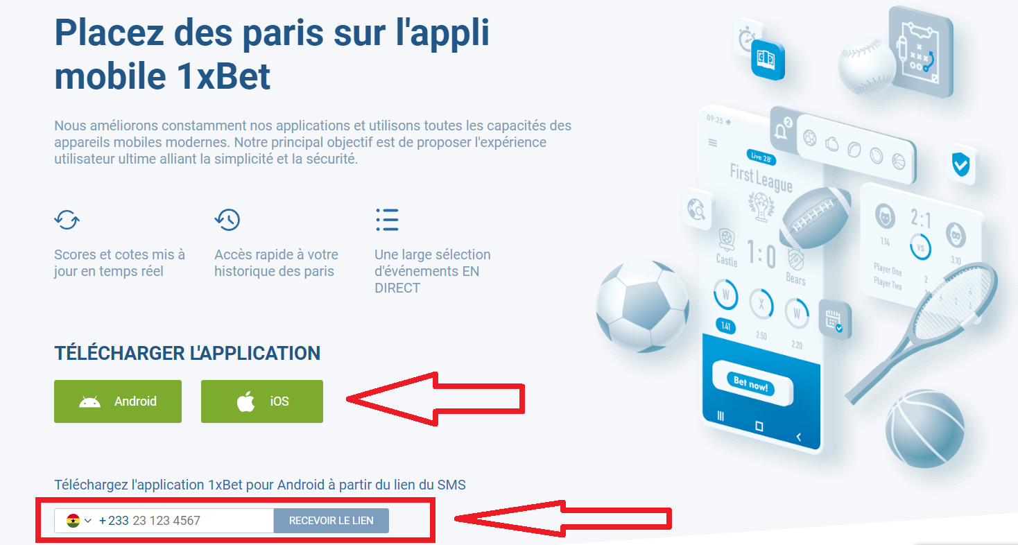 Steps to Download and Install the 1xbet APK on Android in Ghana